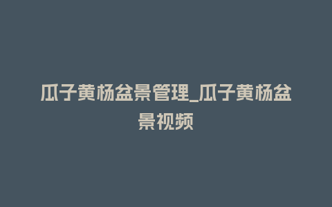 瓜子黄杨盆景管理_瓜子黄杨盆景视频_鲜花知识_第1张_酷尚品 瓜子黄杨盆景管理_瓜子黄杨盆景视频_http://www.kushangpin.com_鲜花知识_第1张