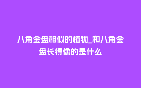 八角金盘相似的植物_和八角金盘长得像的是什么_鲜花知识_第1张_酷尚品 八角金盘相似的植物_和八角金盘长得像的是什么_http://www.kushangpin.com_鲜花知识_第1张