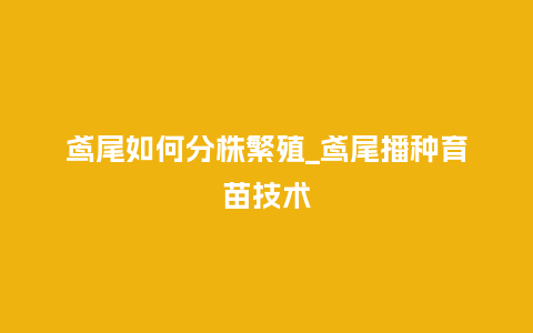 鸢尾如何分株繁殖_鸢尾播种育苗技术_鲜花知识_第1张_酷尚品 鸢尾如何分株繁殖_鸢尾播种育苗技术_https://www.kushangpin.com_鲜花知识_第1张