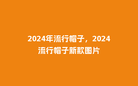 2024年流行帽子,2024流行帽子新款图片_服装百科_第1张_酷尚品 2024年流行帽子,2024流行帽子新款图片_https://www.kushangpin.com_服装百科_第1张